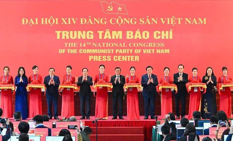 Khai trương Trung tâm Báo chí Đại hội XIV của Đảng
