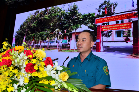 Xã Tân Lập, huyện Bắc Tân Uyên: Điển hình trong thi đua quyết thắng của LLVT tỉnh Bình Dương