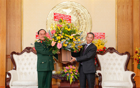 Thượng tướng Trần Đơn thăm tỉnh Lâm Đồng