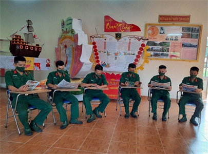 Nhiều mô hình thúc đẩy phong trào đọc sách, báo ở đơn vị