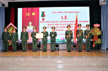 Cục Chính trị Quân khu 7: 76 Xuân rạng rỡ anh hùng