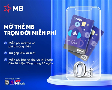 MB kích hoạt gói bảo vệ 50 triệu đồng trong 30 ngày cho khách hàng hiện hữu