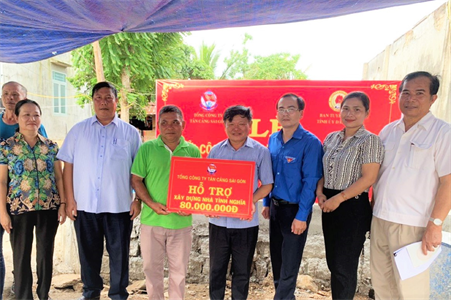 Tân Cảng Sài Gòn hỗ trợ xây dựng nhà tình nghĩa tại tỉnh Đắk Nông