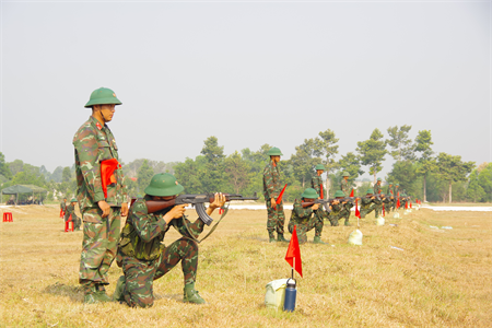 Sư đoàn 5 sát hạch “3 tiếng nổ” cho chiến sĩ mới