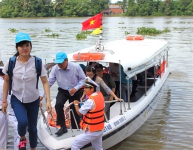 Mở 7 tour du lịch, thêm tuyến tàu cao tốc “hút” khách đường sông