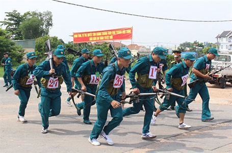 Thị xã Thuận An, tỉnh Bình Dương: Khai mạc hội thao quân sự - quốc phòng năm 2018