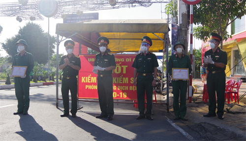 Trên tuyến đầu chống dịch Bình Dương